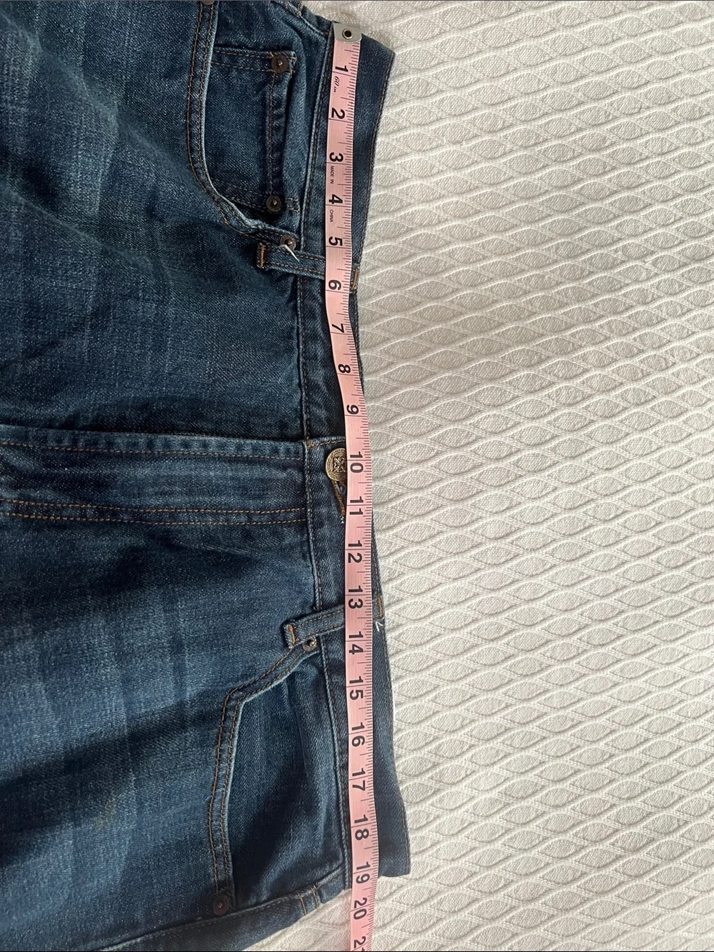 Lucky Brand Men's Straight Jeans in Dark Wash Blue